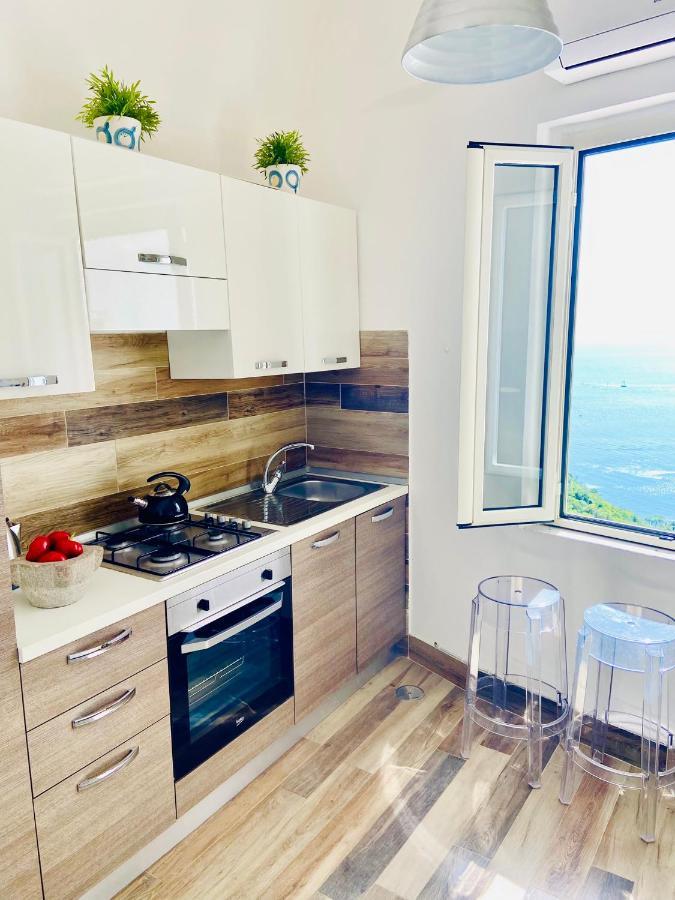 דירות Vietri Borgo Virginia - Sea View In Amalfi Coast מראה חיצוני תמונה